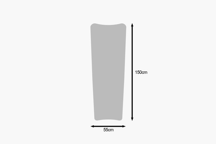 Hanah Home Espejo Ecológico Flotal-E Color Arena 55x150x2.2 cm MDF